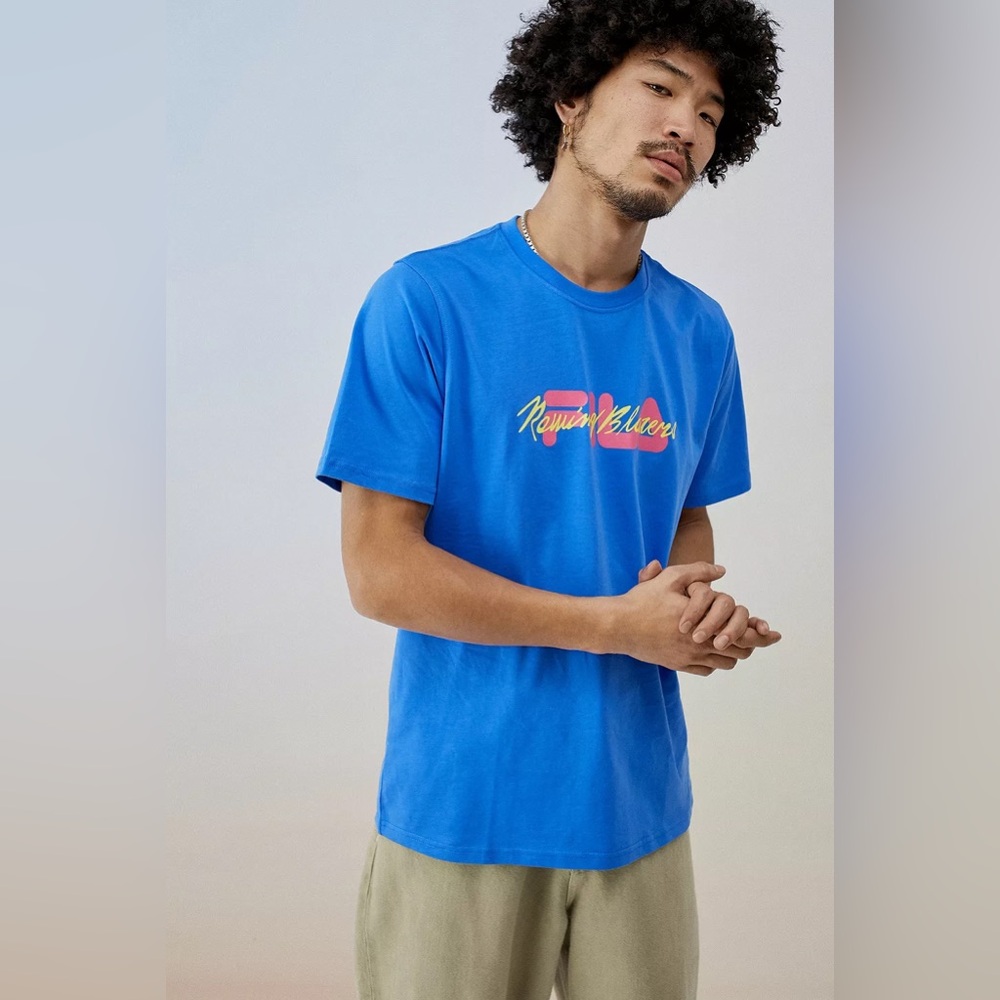 NWT FILA X Rowing Blazers Blue T-Shirt
